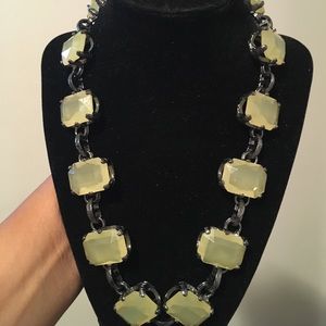 J CREW STONE NECKLACE AND BRACELET SET